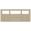 Whitchurch TV Cabinet 120x30x50 cm Engineered Wood – Sonoma oak