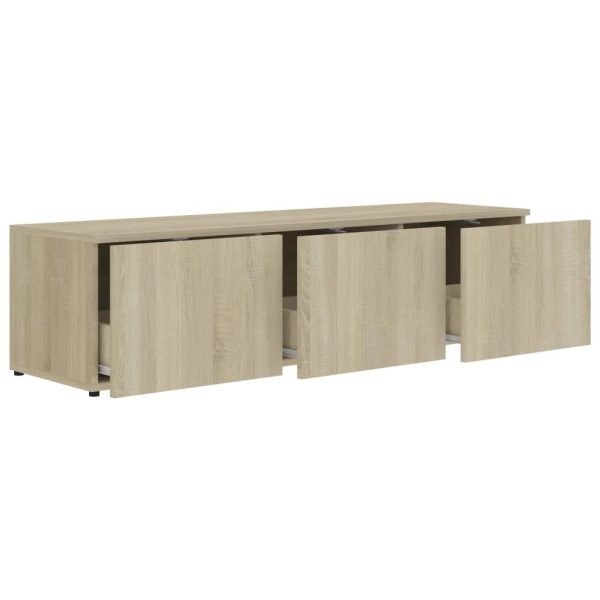 Cookstown TV Cabinet 120x34x30 cm Engineered Wood – Sonoma oak