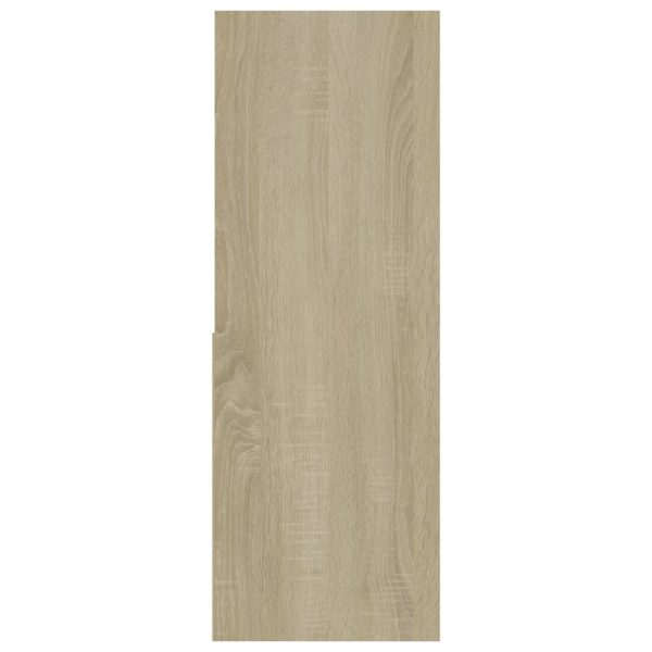 Book Cabinet 67x24x161 cm Engineered Wood – Sonoma oak