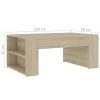 Coffee Table 100x60x42 cm Engineered Wood – Sonoma oak