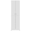 Hallway Wardrobe 55x25x189 cm Engineered Wood – White