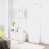 Hallway Wardrobe 55x25x189 cm Engineered Wood – High Gloss White