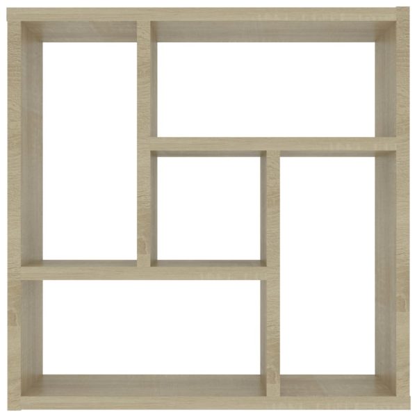 Wall Shelf 45.1x16x45.1 cm Engineered Wood – Sonoma oak