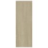 Wall Shelf 45.1x16x45.1 cm Engineered Wood – Sonoma oak