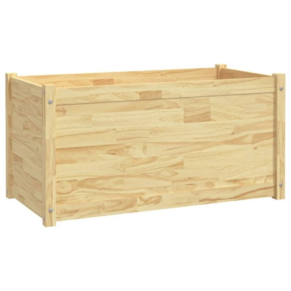 Garden Planter 100x50x50 cm Solid Pinewood