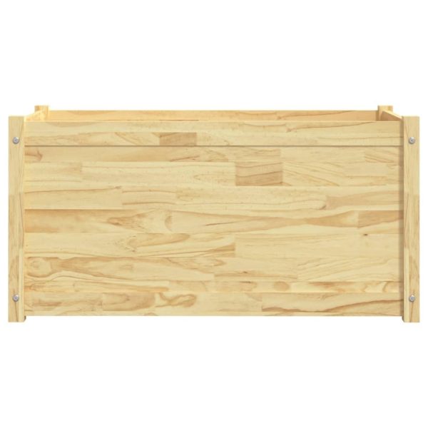 Garden Planter 100x50x50 cm Solid Pinewood