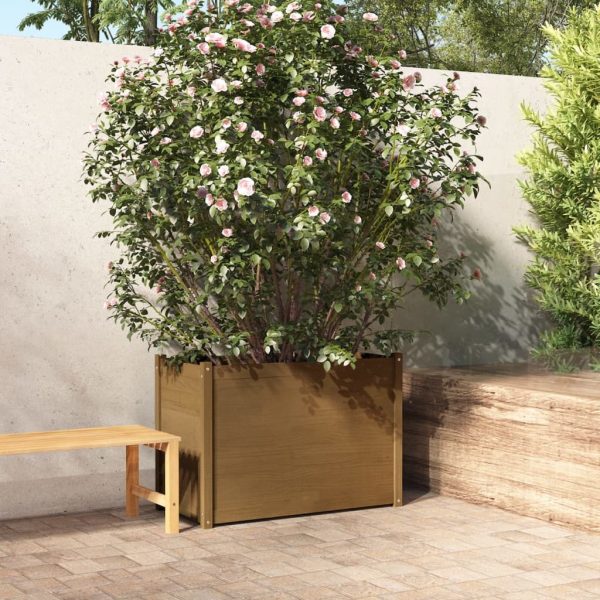 Garden Planter 100x50x70 cm Solid Pinewood