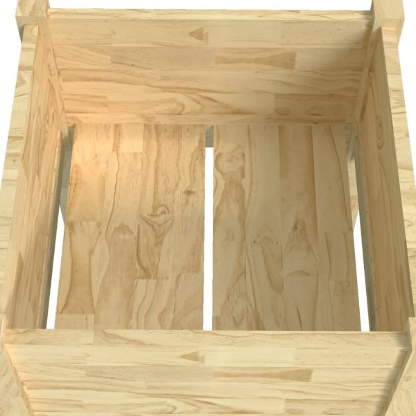 Garden Planter 40x40x70 cm Solid Pinewood