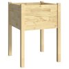 Garden Planter 50x50x70 cm Solid Pinewood