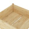 Garden Planter 70x70x70 cm Solid Pinewood