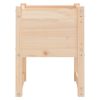 Planter 40x40x52.5 cm Solid Wood Pine