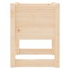 Planter 40x40x52.5 cm Solid Wood Pine