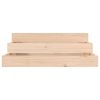 Planter 78x78x27 cm Solid Wood Pine