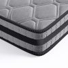 Metal Bed Frame Mattress Base Set Wood King Double Queen Pocket Spring HD Foam D