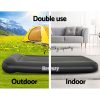 Air Mattress Double Bed Flocked Inflatable Camping Beds 30CM