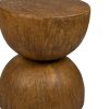 Side Table Terrazzo Coffee Tables Hourglass Magnesia Stool Stand Top 40cm