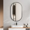 Large Wall Mirror Bathroom Decor Vanity Haning Makeup Mirrors Frame Oval