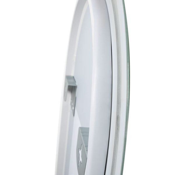 LED Wall Mirror Arch Anti-fog Bathroom Mirrors Makeup Light 50x90cm