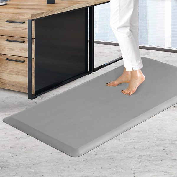 Anti Fatigue Mat Standing Desk Rug Kitchen Home Office Foam Grey 51×99