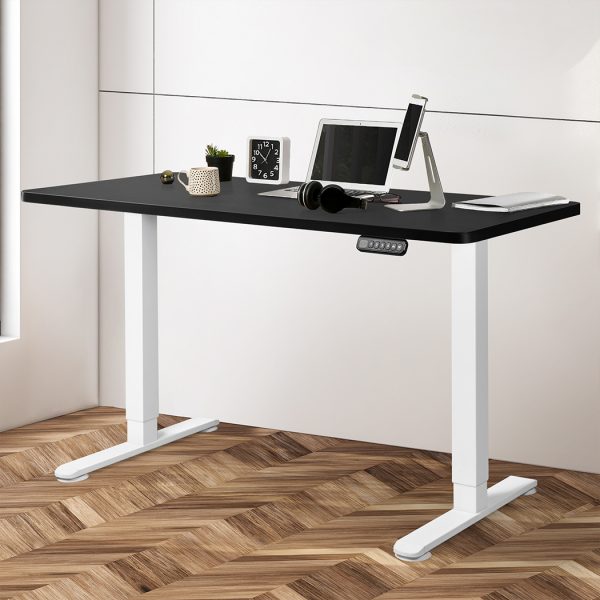 Motorised Standing Desk Adjustable Electric Sit Stand Dual Motor 140CM