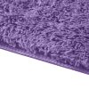 Designer Soft Shag Shaggy Floor Confetti Rug Carpet Home Decor 120x160cm Purple