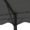Gazebo Marquee 4x3m Outdoor Event Wedding Tent Camping Party Shade Iron Art Canopy Grey