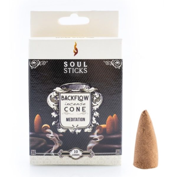 Soul Sticks Backflow Incense Cone – Set of 10 – Lavender