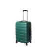 20″ Luggage Suitcase Trolley Travel Packing Lock Hard Shell Black