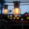 Jingle Jollys 41m Solar Festoon Lights LED String Light Outdoor Christmas
