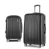 Luggage Trolley Set Travel Suitcase Hard Case Carry On Bag