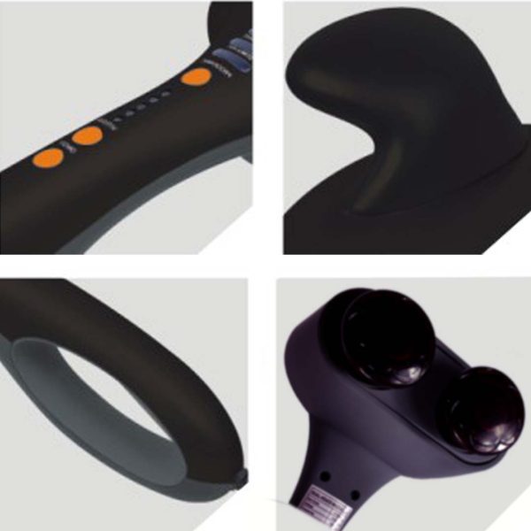 2X Deluxe Hand Held Infrared Percussion Massager with Soothing Heat
