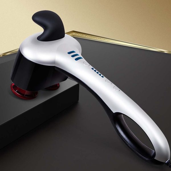 2X Deluxe Hand Held Infrared Percussion Massager with Soothing Heat