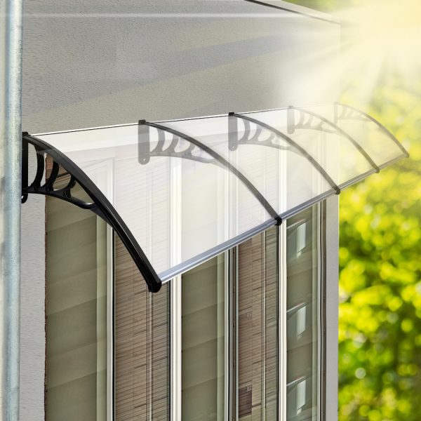 Door Window Awning Outdoor Canopy UV Patio Sun Shield Rain Cover DIY 1M X 4M