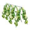 90cm Plant Frame Tube Trellis Vegetable Flower Herbs Outdoor Vine Support Adjustable Garden Rack