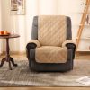 Recliner Sofa Slipcover Protector Mat Massage Chair Waterproof M Beige