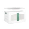 Foldable Storage Box Stackable Container 85L Moveable Toy Wardrobe Organiser