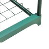 2x 4 Tier Plant Shelve Garden Greenhouse Steel Storage Shelving Frame Stand Rack