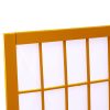 Takoma 8 Panel Free Standing Foldable  Room Divider Privacy Screen Wood Frame