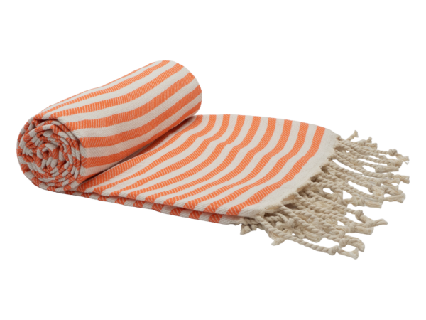 PORTSEA TURKISH COTTON TOWEL – CORAL