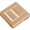 3 Pack 5-Tier Shelf Hanging Closet Organizer and Storage for Clothes (Beige)