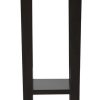 Straight Leg Plant Stand – Chocolate