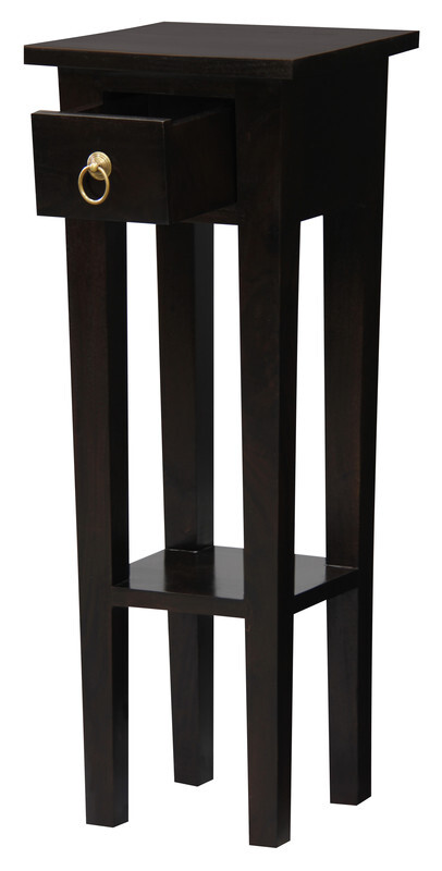 Straight Leg Plant Stand – Chocolate