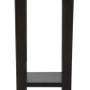 Straight Leg Plant Stand – Chocolate