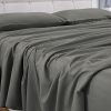 4 Pcs Bed Sheet Set 1000 Thread Count Ultra Soft Microfiber – Queen (Grey) GO-BS-115-XS