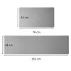 GOMINIMO PVC Kitchen Mat 2pcs Set – Grey