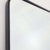 Black Metal Rectangle Mirror – X-Large 100cm x 200cm