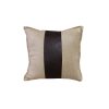 Studio Faux Suede/Faux Leather Square Cushion Cover 40 x 40 cm