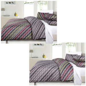 Hoxton Reversible Quilt Cover Set – King