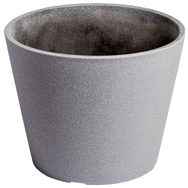 Garden Pot 25cm – Grey