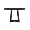 Harry 4 Seater Dining Table in Black
